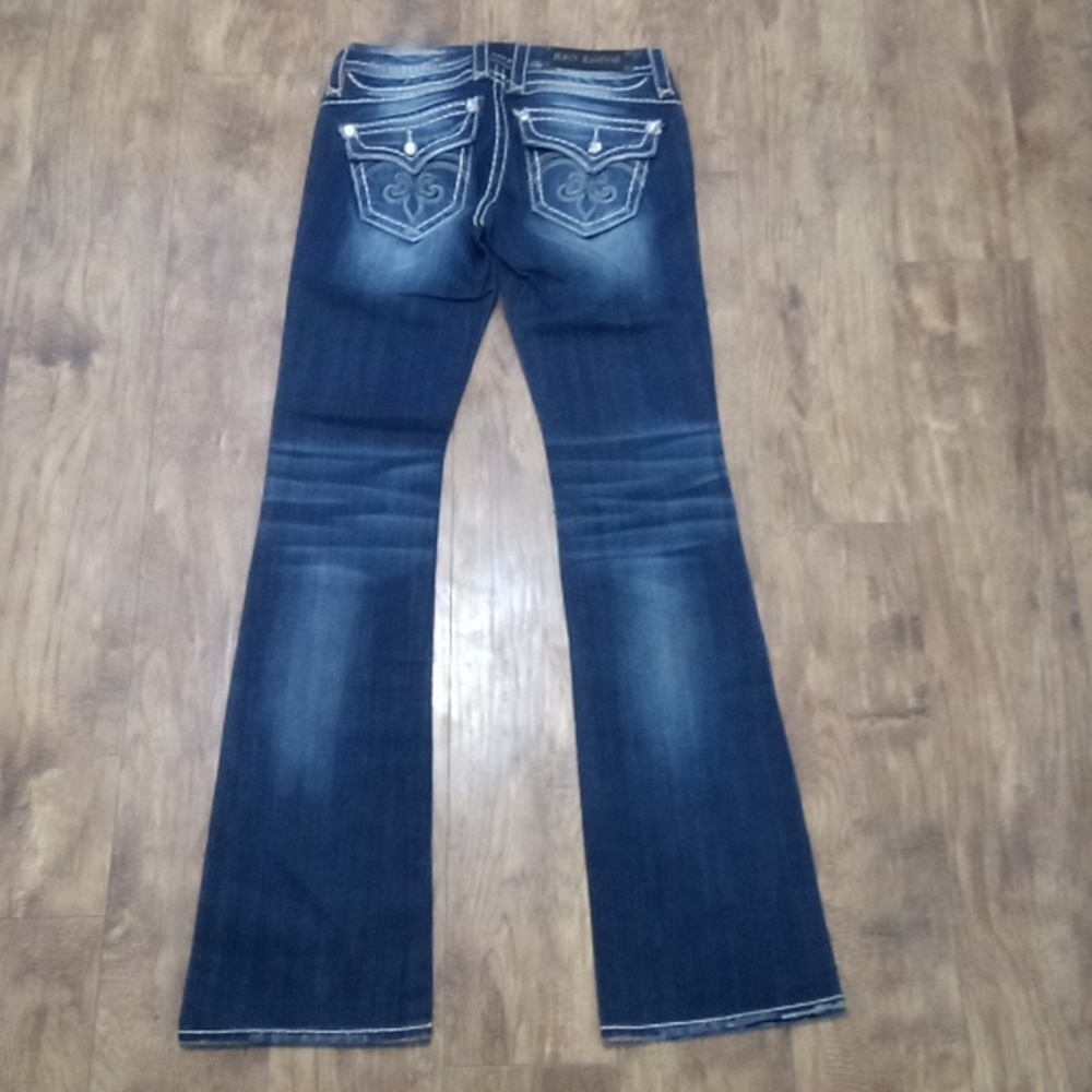 Rock Revival Women's 26 Bootcut Sasha Embellished Embroidered NWOT